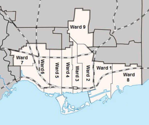 Municipal electoral maps from 1964