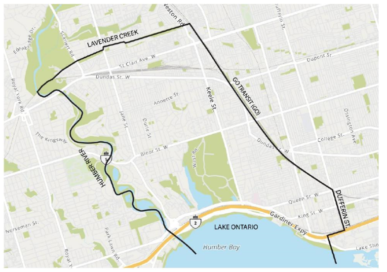 Public Submissions / Soumissions publiques, Electoral Boundary Commission Proposal / Proposition de la Commission de délimitation des circonscriptions électorales (Green lines), Public Submission / Présentation publique (Yellow lines)