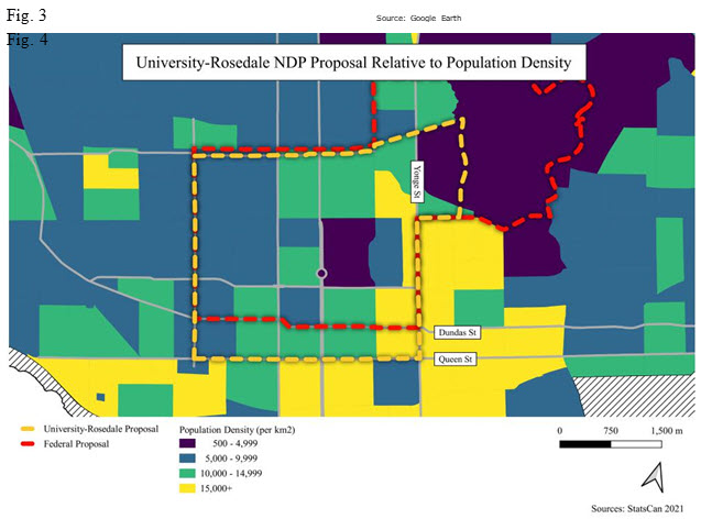 Image shows a map that is described in the written part of the submission.
