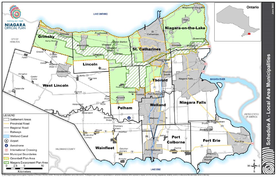 Image shows a map that is described in the written part of the submission.