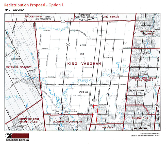 Image shows a map that is described in the written part of the submission.