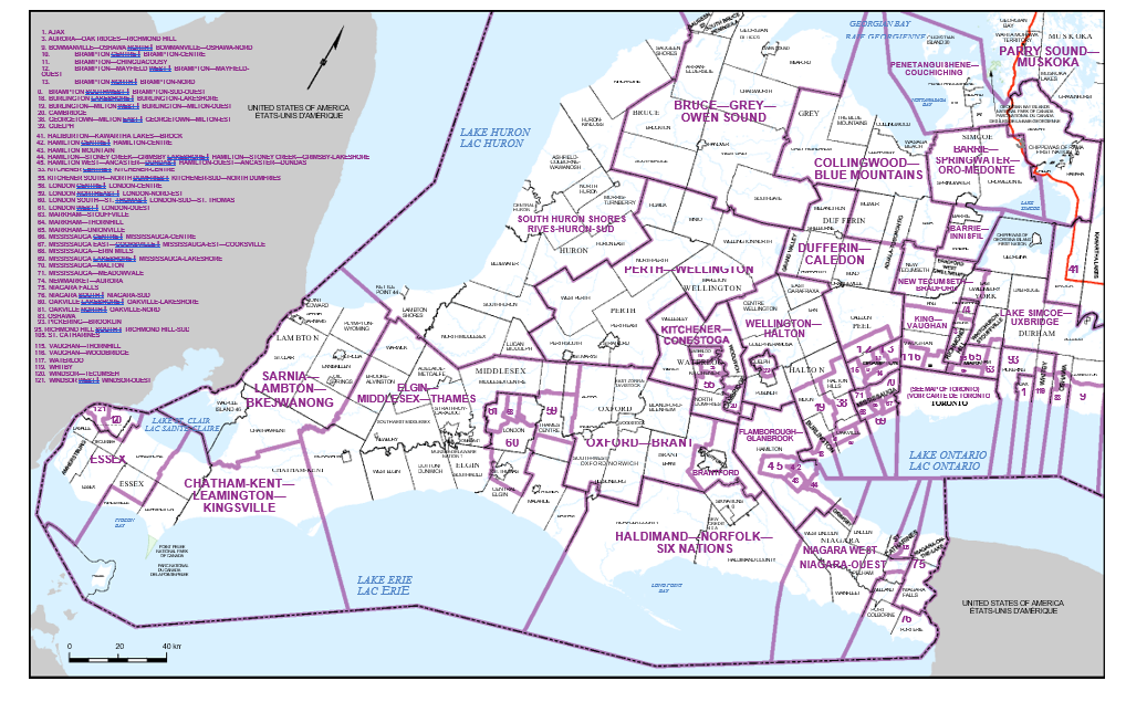 Image shows a map that is described in the written part of the submission.
