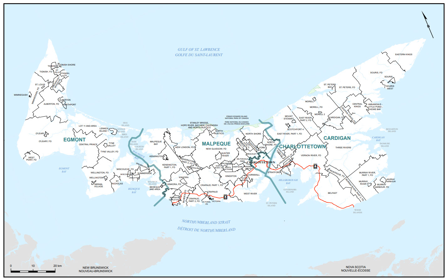 Carte de la province de l
