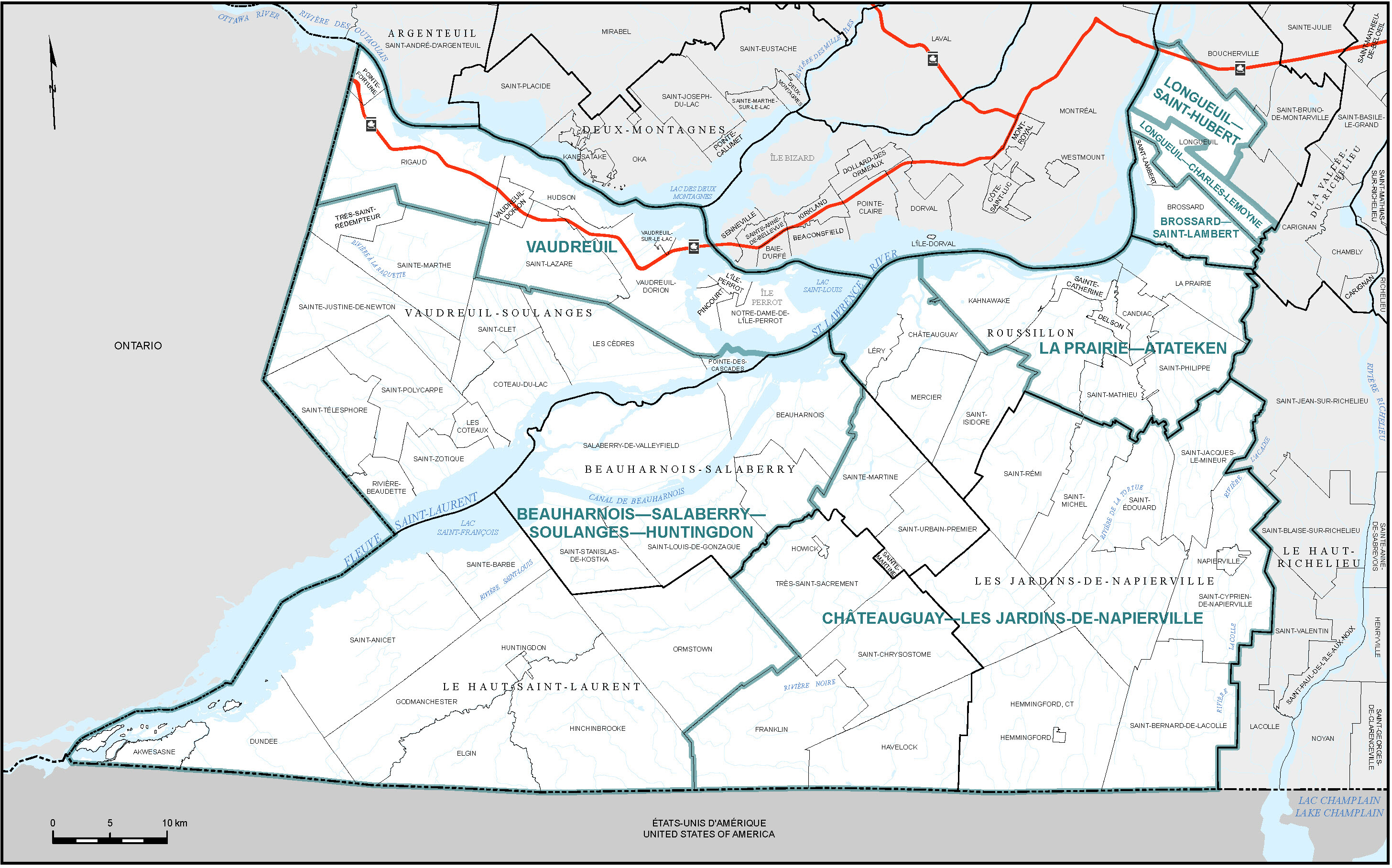 Map of Southwestern Mont&eacute;r&eacute;gie (Map&nbsp;8)